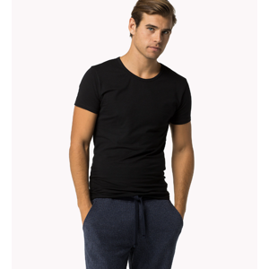 Tommy Hilfiger sada pánských černých triček - XL (990)